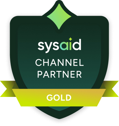 SysAid Partners badge gold