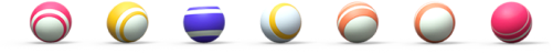 billiard balls