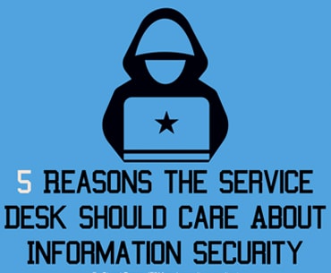 Illustration of a secure online interaction representing the Service Desk’s role in ITSM and its focus on information security. - SysAid