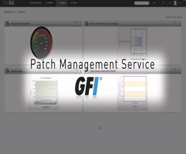 Dashboard interface displaying ITSM analytics with graphs and charts, showcasing efficient service management. - SysAid