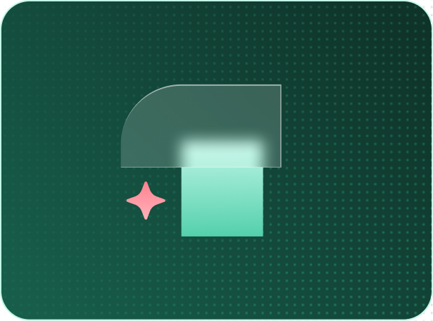 Abstract shapes in SysAid colors symbolize an intuitive Help Desk system interface for streamlined ITSM support. - SysAid