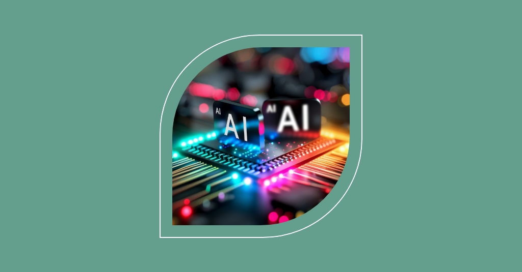 Close-up of a computer chip with 'AI,' symbolizing GenAI innovation. Enhance ITSM efficiency with SysAid's intelligent Service Desk. - SysAid