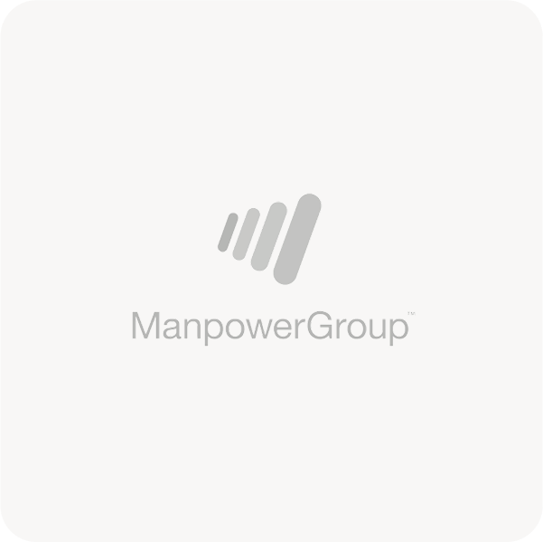 ManpowerGroup logo, symbolizing workforce empowerment, as supported by SysAid ITSM solutions. - SysAid