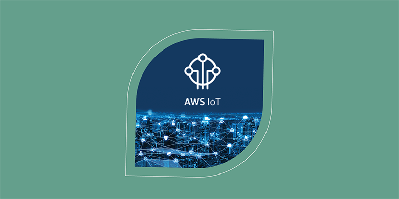 Leaf-shaped AWS IoT logo with nodes symbolizes SysAid’s ITSM connecting IT services and networks efficiently. - SysAid