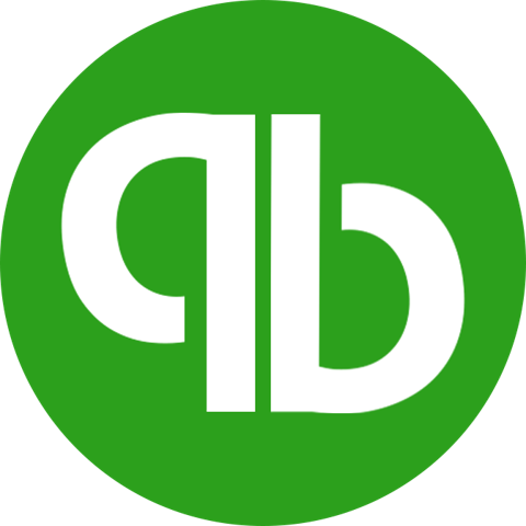 Green circular logo with stylized white lowercase letters "qb" in the center, representing the QuickBooks brand. - SysAid