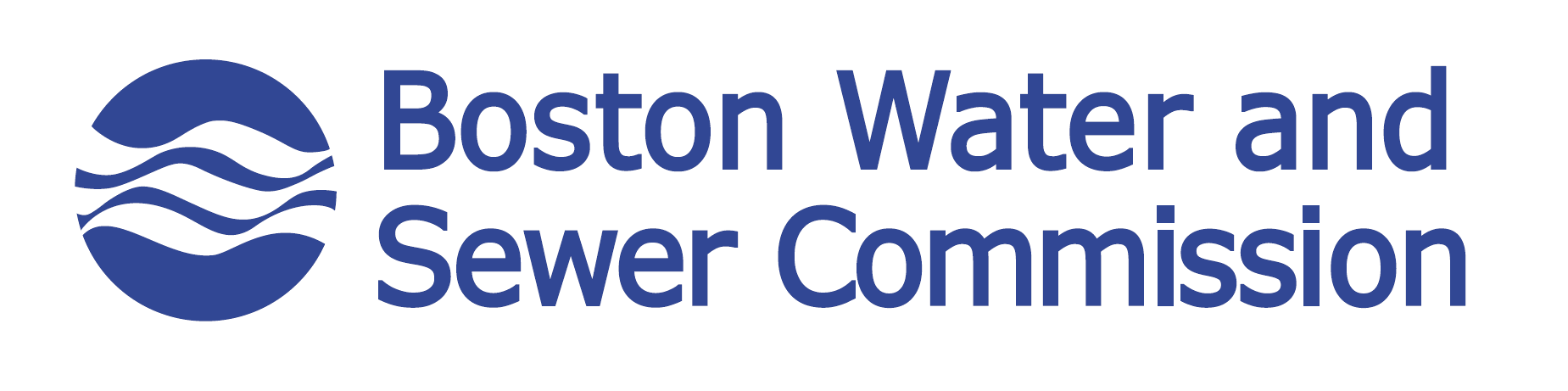 Logo of the Boston Water and Sewer Commission, featuring blue text and a circular emblem with three wavy lines. - SysAid