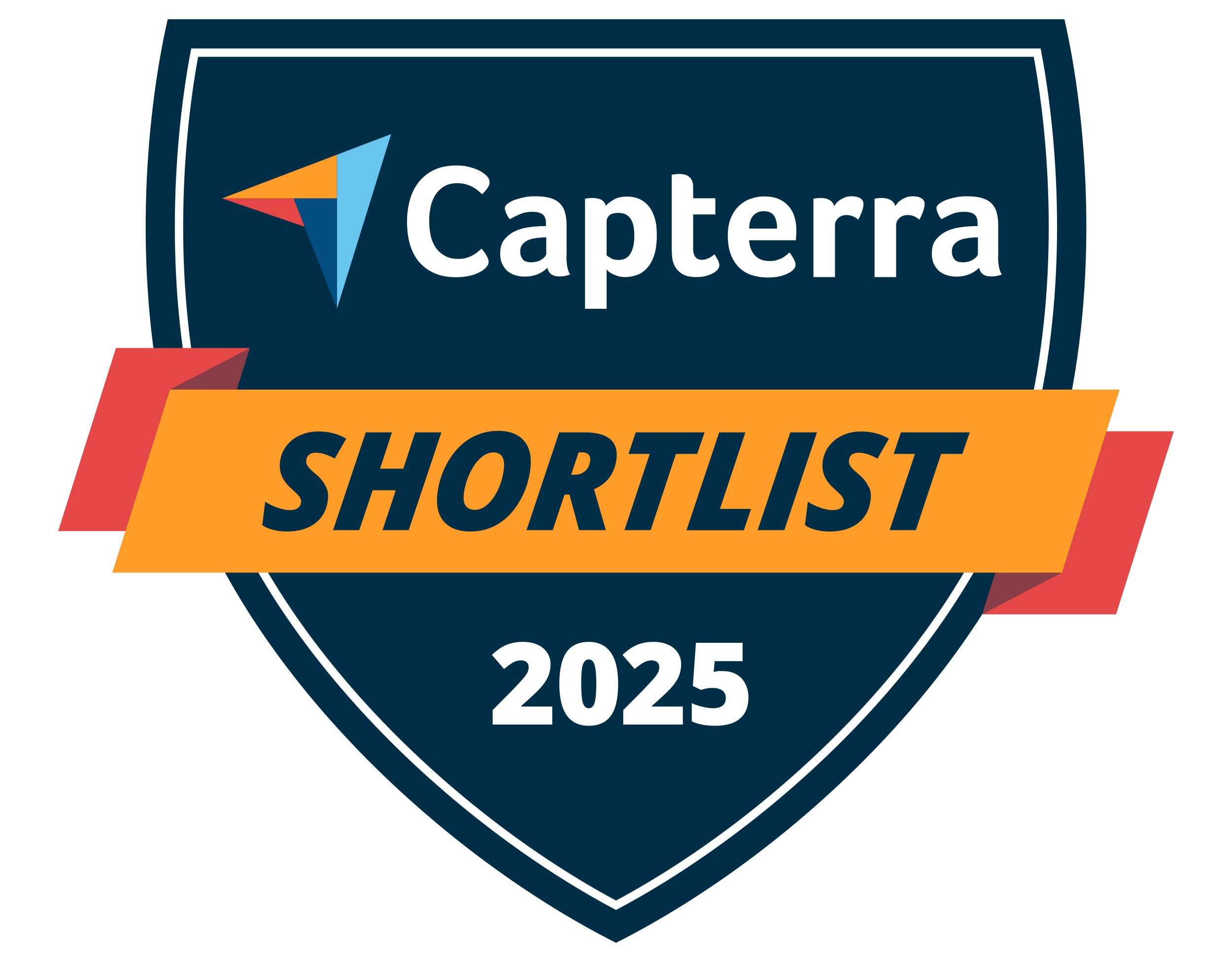 Capterra 2025 Shortlist badge highlighting SysAid’s Service Desk excellence and leadership in ITSM. - SysAid