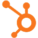 Orange logo with a central circle and three connected lines, symbolizing ITSM connectivity for SysAid Service Desk solutions. - SysAid