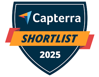 Capterra Shortlist 2025 badge highlighting SysAid's recognition as a top ITSM solution. - SysAid