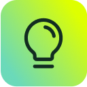 Light bulb icon symbolizes innovative SysAid ITSM solutions, streamlining Service Desk management and support tasks. - SysAid